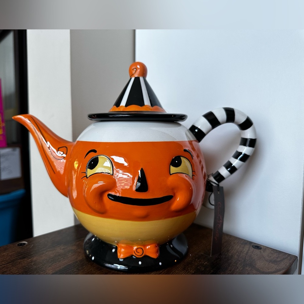 🇺🇸 Johanna Parker pumpkin tea pot